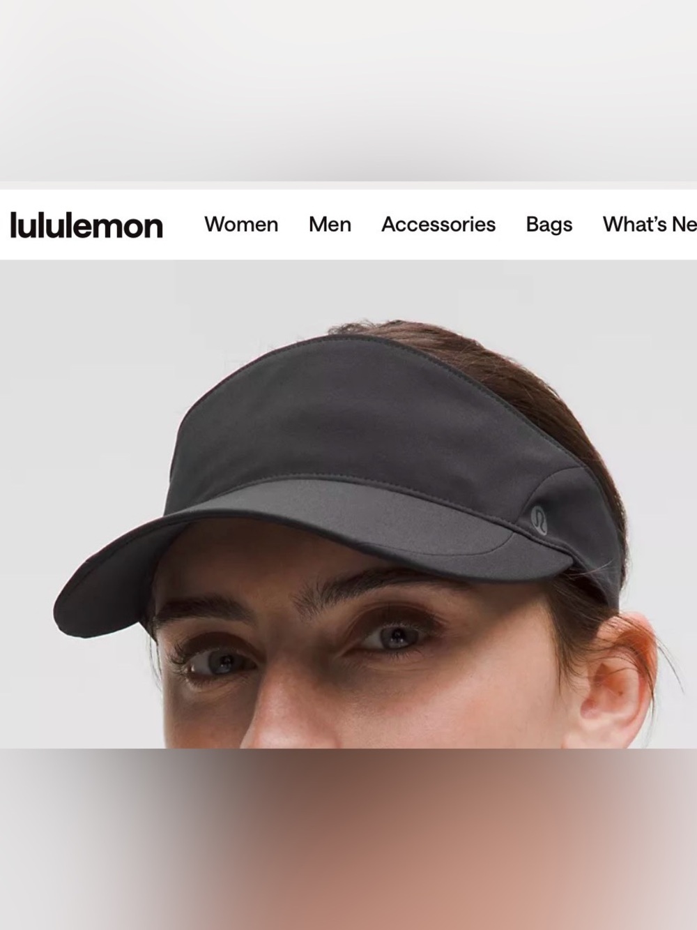 Brand New with Tags! Lululemon Lightweight All-Sport Visor in Black